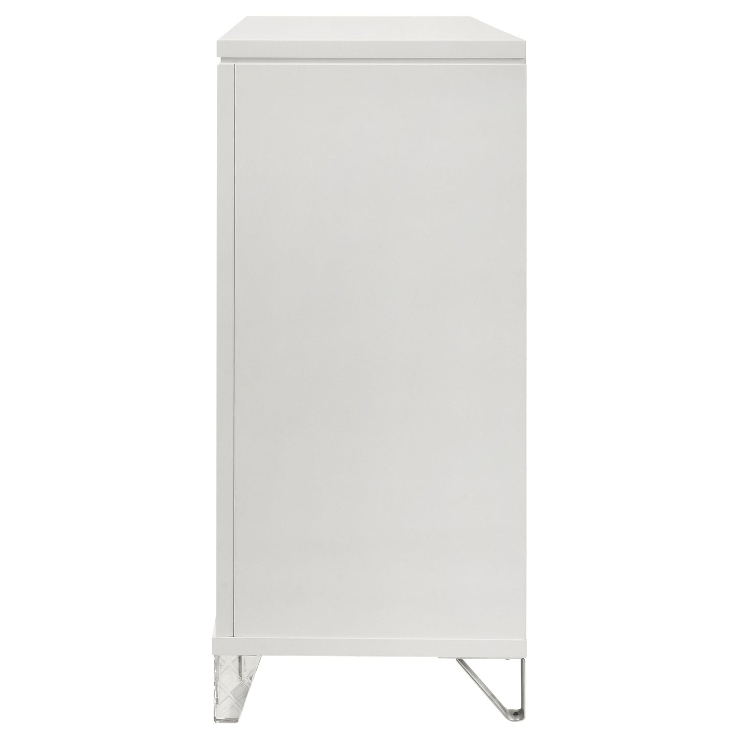 Marmore 9-drawer Dresser Cabinet White