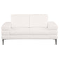 Jessel 2-piece Chenille Upholstered Sofa Set Ivory