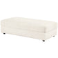 Emberson Upholstered Rectangular Storage Ottoman Ivory