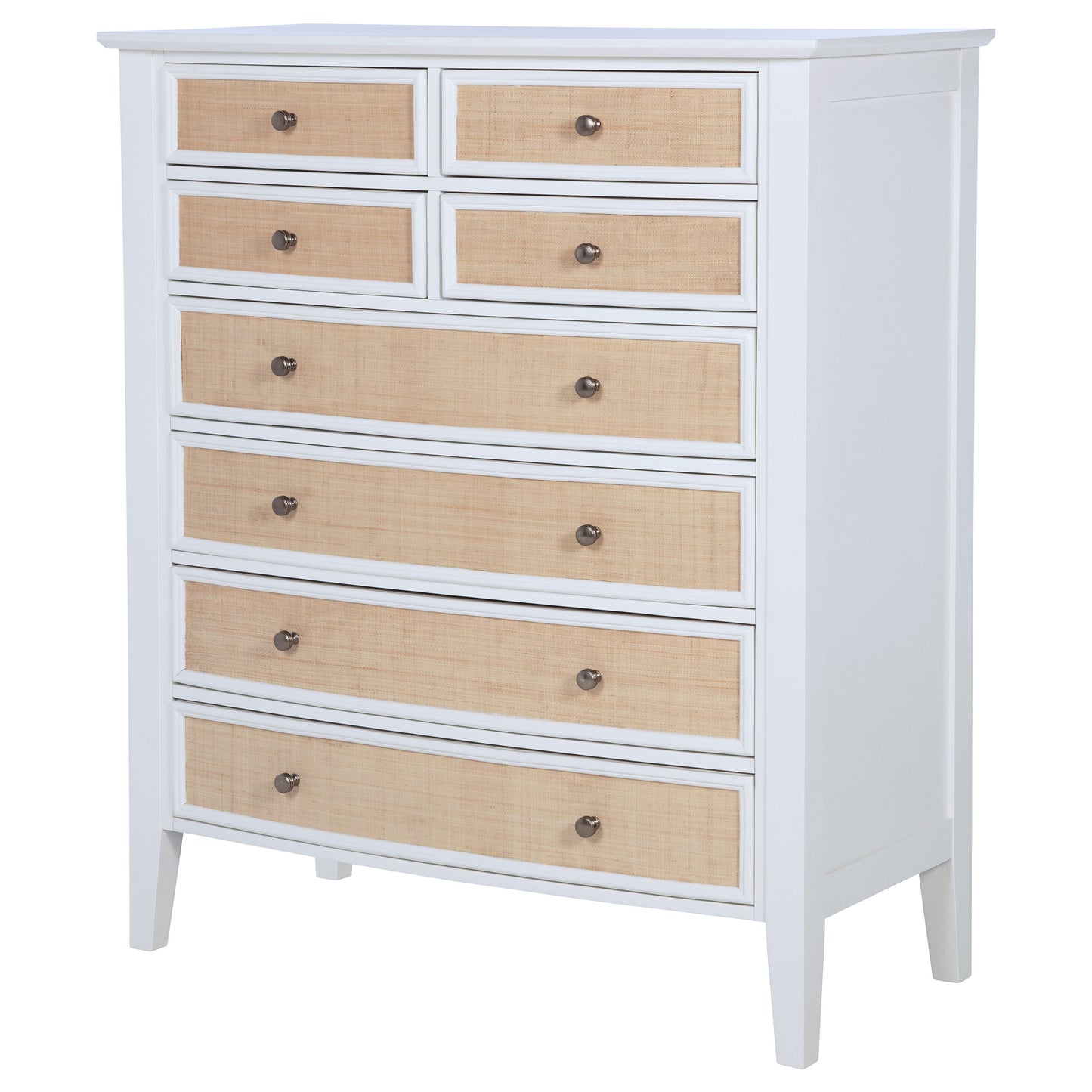 Bexhill 8-drawer Chest of Drawers White