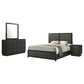 Cavelle 4-piece Queen Bedroom Set Black