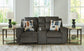 Kanlow DBL Rec Loveseat w/Console