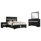 Miranda 4-piece California King Bedroom Set Black