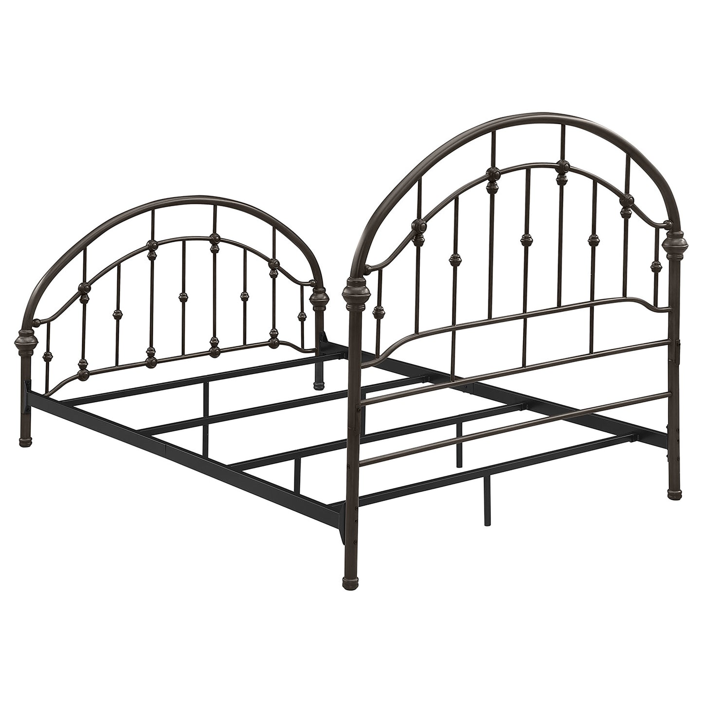 Rowan Metal Full Open Frame Bed Dark Bronze