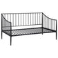 Newbury Metal Twin Daybed Bed Frame Matte Black