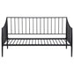 Newbury Metal Twin Daybed Bed Frame Matte Black