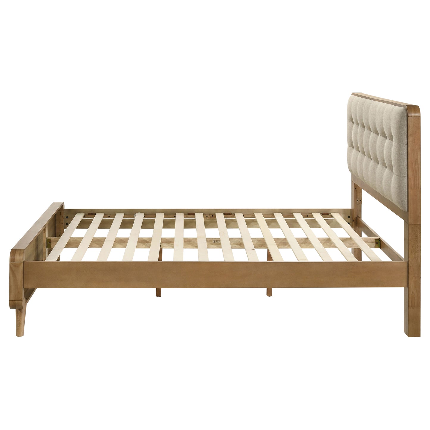 Robyn Wood Eastern King Platform Bed Light Ash