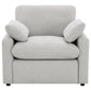 Collins Upholstered Power Recliner Chair Grey