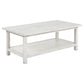 Payne 2-piece Coffee and End Table Set Distressed White